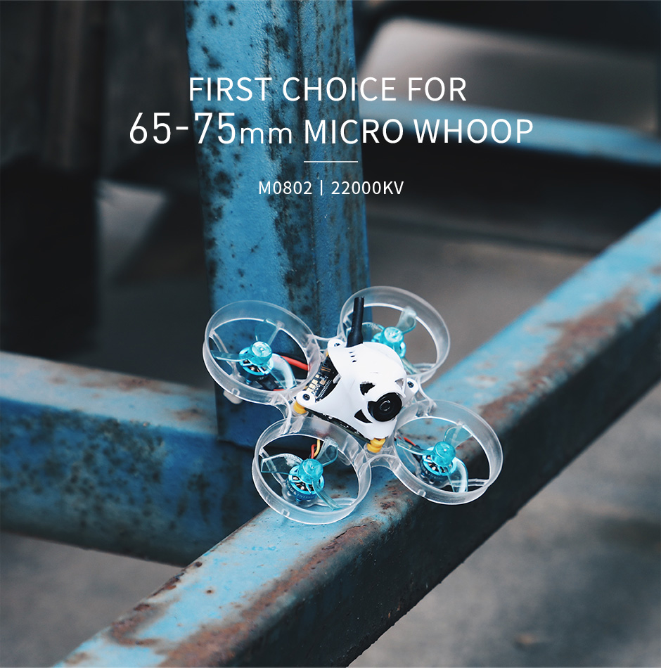 T-MOTORHOBBY M0802 22000KV Tinywhoop MotorMicro