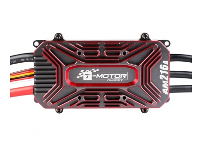 T-MOTOR AM216A Fixed Wing ESC - 6S Pro Brushless ESC with Full Telemetry for 3D & Freestyle Planes